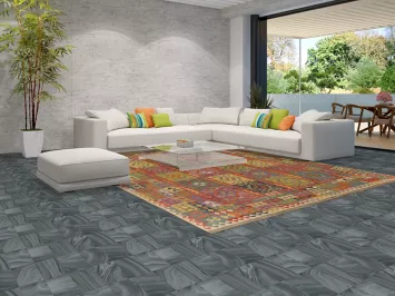 Hand-Woven Kilim Wool Area Rug 10x13