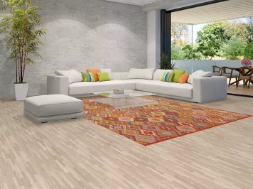 Reversible Wool Kilim All-Over Area Rug 8x12