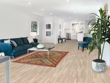 Reversible Wool Kilim Oriental Area Rug 5x7