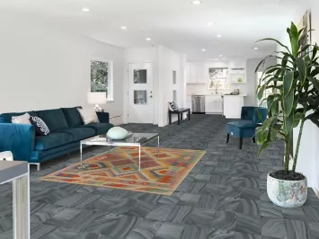 Geometric Wool Kilim Oriental Area Rug 5x7