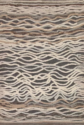 All-Over Abstract Area Rug 6x8