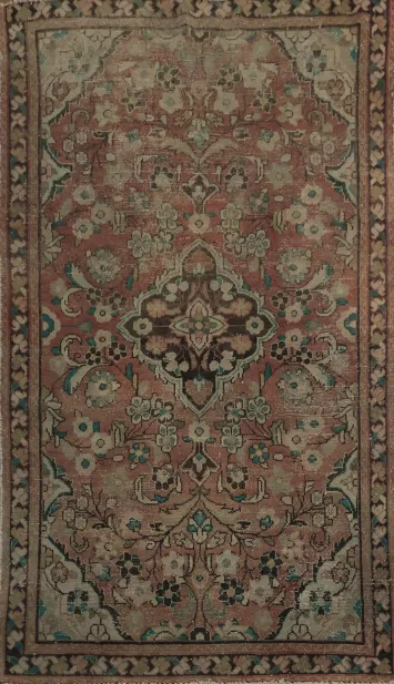 Traditional Hamedan Persian Rug 4x6 with Timeless Artistic Design