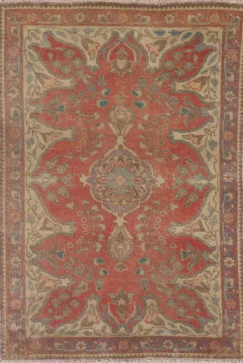 Vintage Tabriz Persian Rug 3x5