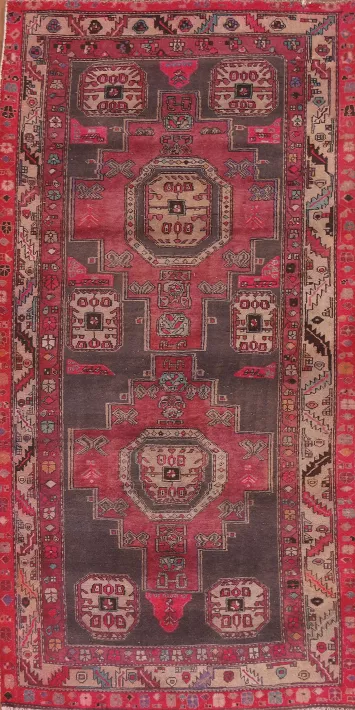 Tribal Geometric Ardebil Persian Area Rug 5x10