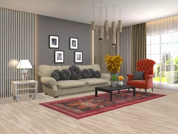 Tribal Ardebil Persian Runner Rug 4x9