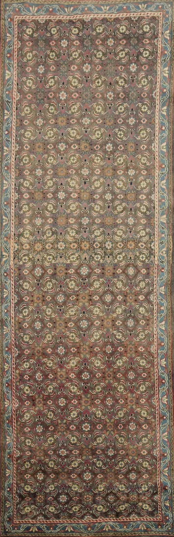All-Over Mahal Persian Runner Rug 3x11