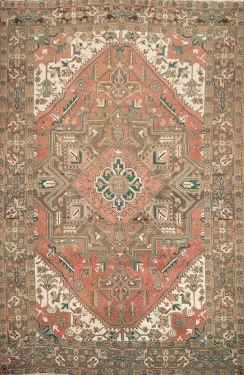 Vegetable Dye Heriz Persian Area Rug 8x11