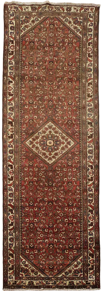 Warm and Inviting: Classic Persian Runner for Home Decor 4x10