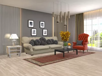 All-Over Botemir Persian Runner Rug 3x10