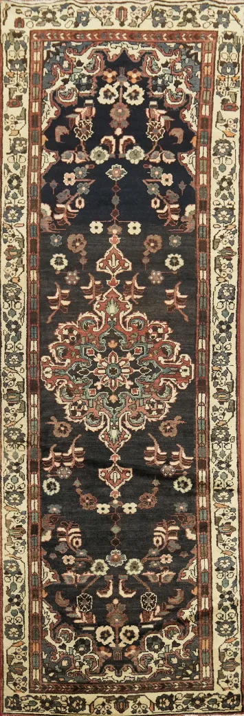 Vintage Lilian Persian Runner Rug 3x9