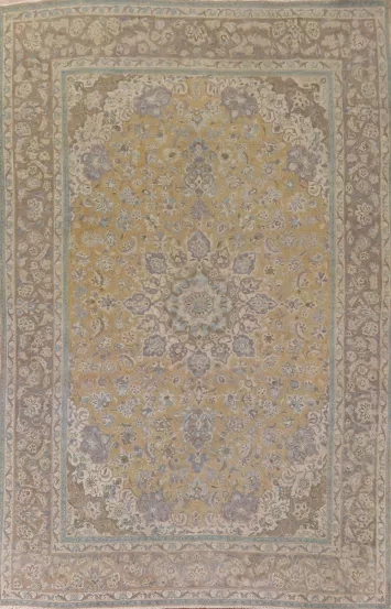 Handmade Wool Najafabad Persian Area Rug 9x13