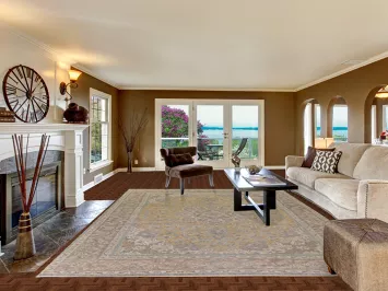 Handmade Wool Najafabad Persian Area Rug 9x13