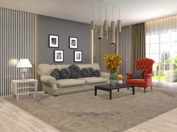 Handmade Wool Tabriz Persian Area Rug 10x13