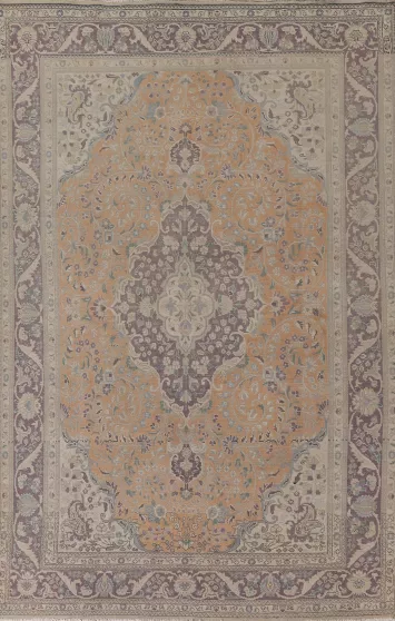 Handmade Wool Tabriz Persian Area Rug 7x10