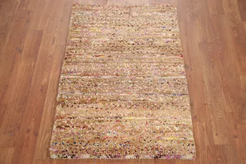 Handmade Moroccan Oriental Rug 2x3