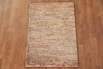 Abstract Moroccan Oriental Rug 2x3