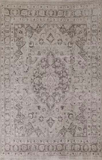 Vintage Wool Tabriz Persian Area Rug 8x11