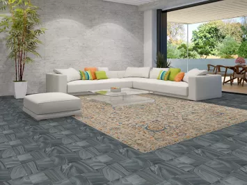 Floral Wool Tabriz Persian Area Rug 10x13