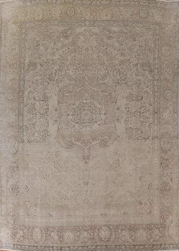 Handmade Wool Tabriz Persian Area Rug 10x13