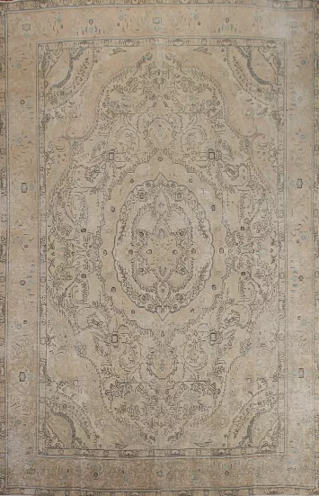 Handmade Wool Tabriz Persian Area Rug 10x13