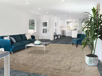 Handmade Wool Tabriz Persian Area Rug 10x13