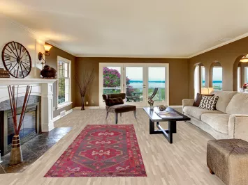 Geometric Wool Ardebil Persian Runner Rug 4x11