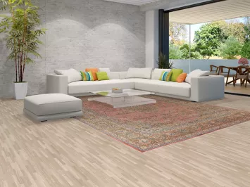 Pink Floral Mashad Persian Area Rug 10x13