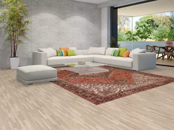 Geometric Heriz Persian Area Rug 10x13