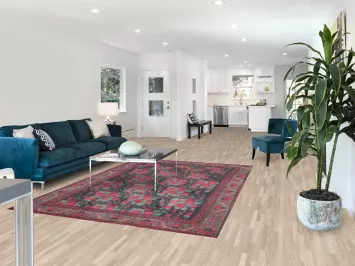 All-Over Sirjan Persian Area Rug 6x9