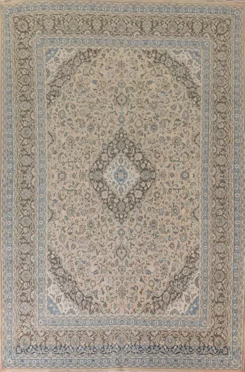 Traditional Mashad Persian Area Rug 9x12