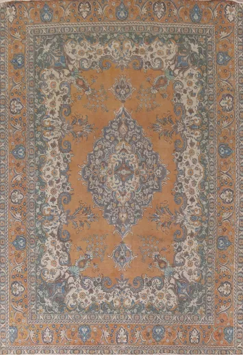 Handmade Wool Tabriz Persian Area Rug 10x12