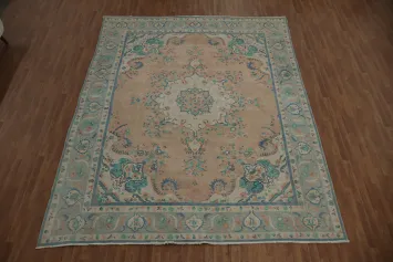 Rustic Tabriz Persian Area Rug 10x13 with Timeless Aesthetic