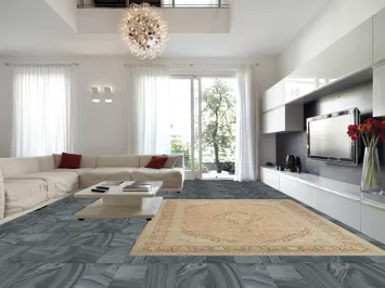 Traditional Mashad Persian Area Rug 9X13