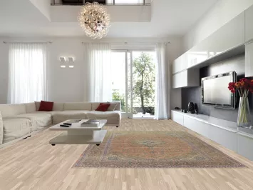 Traditional Mashad Persian Area Rug 10x13