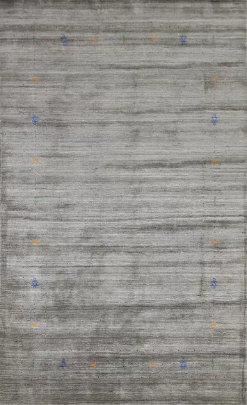 Tribal Wool Gabbeh Indian Area Rug 7x10