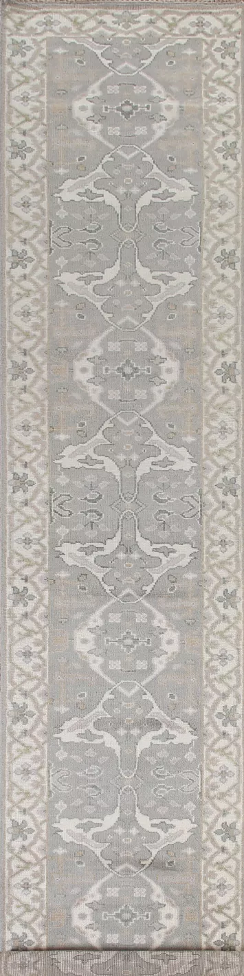 All-Over Oushak Oriental Runner Rug 3x16