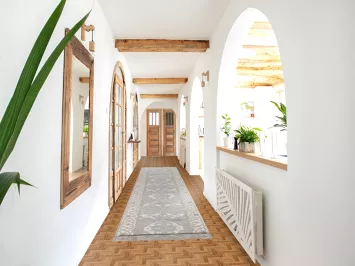 All-Over Oushak Oriental Runner Rug 3x16