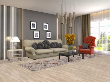 Beige Wool Oushak Oriental Runner Rug 3x12