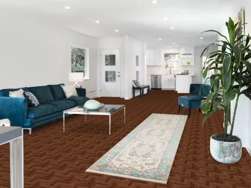 All-Over Wool Oushak Runner Rug 3x10