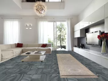 All-Over Wool Oushak Oriental Runner Rug 4x19