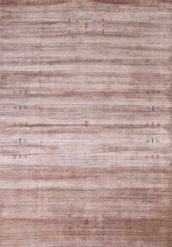 Tribal Wool Gabbeh Indian Area Rug 8x10