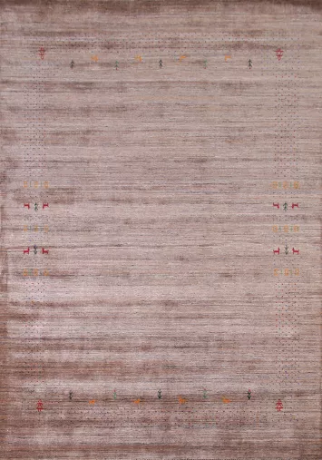 Handmade Gabbeh Indian Area Rug 8x10