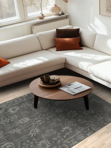 Moroccan Oriental Area Rug 5x8