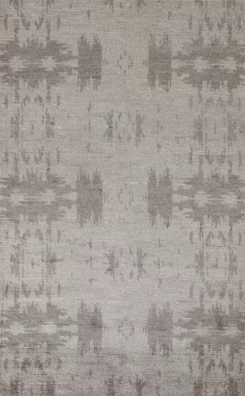 Modern Wool Moroccan Indian Area Rug 5x8