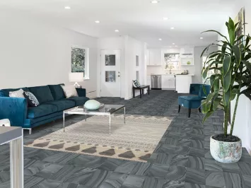 Earth Tone Moroccan Oriental Area Rug 5x8