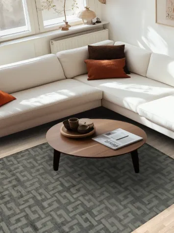 All-Over Moroccan Modern Area Rug 6x9