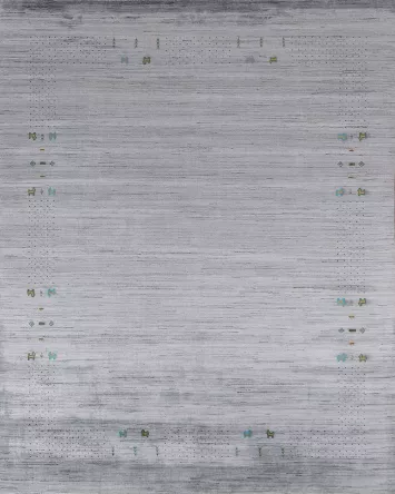 Tribal Wool Gabbeh Square Area Rug 8x10