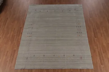 Tribal Wool Gabbeh Oriental Area Rug 8x10
