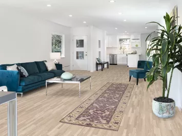 Purple Oushak Indian Runner Rug 3x10