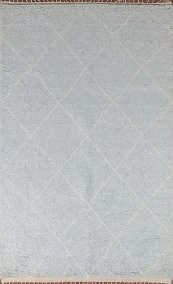 Trellis Plush Moroccan Indian Area Rug 5x8